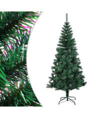 Sapin de Noël artificiel pointes iridescentes Vert 240 cm PVC | Mobilier & Déco