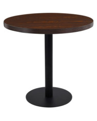 Table de bistro Marron foncé 80 cm MDF | Mobilier & Déco