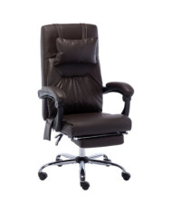 Chaise de bureau de massage Marron Similicuir | Mobilier & Déco