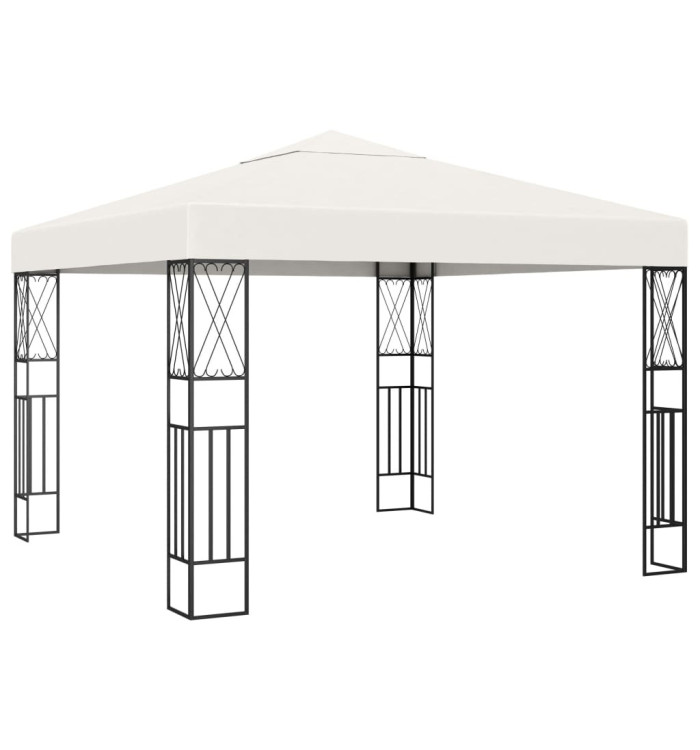 Tonnelle 3x3 m Crème Tissu | Mobilier & Déco