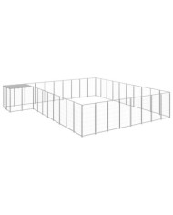 Chenil Argenté 25,41 m² Acier | Mobilier & Déco