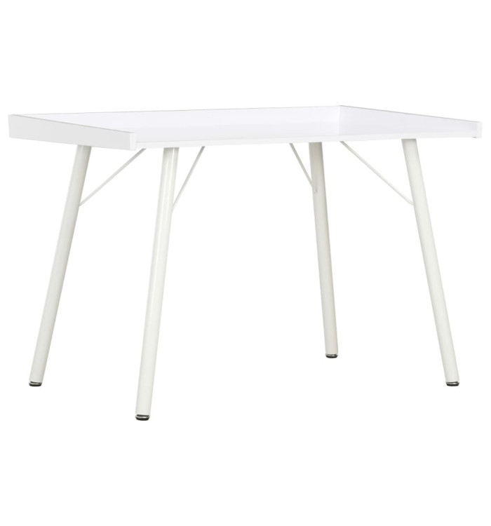 Bureau Blanc 90x50x79 cm | Mobilier & Déco