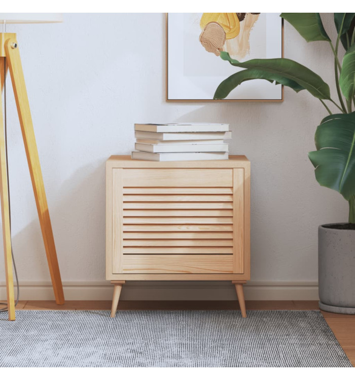 Porte d'armoire à persiennes 39,5x49,4 cm bois de pin massif | Mobilier & Déco