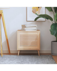 Porte d'armoire à persiennes 39,5x49,4 cm bois de pin massif | Mobilier & Déco