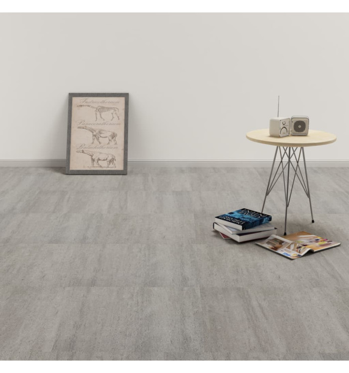 Dalles de plancher autoadhésives 20 pcs PVC gris pointillé | Mobilier & Déco