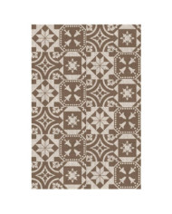 Esschert Design Tapis d'extérieur 182x122 cm Carreaux portugais | Mobilier & Déco