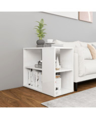 Armoire latérale Blanc brillant 60x30x50 cm Aggloméré | Mobilier & Déco