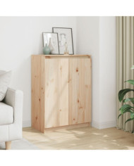 Buffet 60x36x84 cm bois de pin massif | Mobilier & Déco