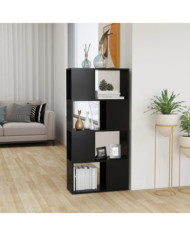 Bibliothèque/Séparateur de pièce Gris Bois d'ingénierie | Mobilier & Déco