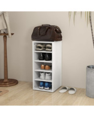 Armoire à chaussures Blanc 31,5x35x70 cm Bois d'ingénierie | Mobilier & Déco