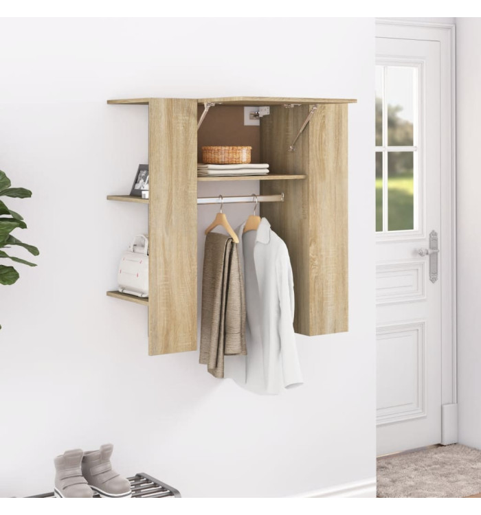Armoire de couloir Chêne sonoma 97,5x37x99 cm Bois d'ingénierie | Mobilier & Déco