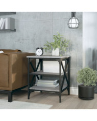 Table d'appoint Sonoma gris 40x42x50 cm Bois d'ingénierie | Mobilier & Déco