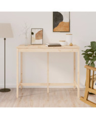Table de bar 140x80x110 cm Bois massif de pin | Mobilier & Déco