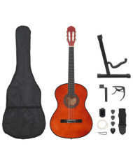 Jeu de guitare classique pour débutants 12 pcs 4/4 39" | Mobilier & Déco