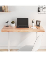 Dessus de table bois massif traité bordure assortie | Mobilier & Déco