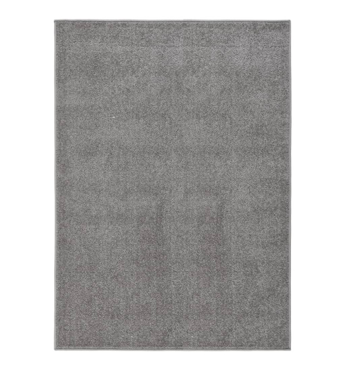 Tapis à poils courts 140x200 cm Gris | Mobilier & Déco