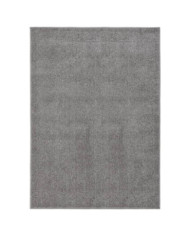 Tapis à poils courts 140x200 cm Gris | Mobilier & Déco