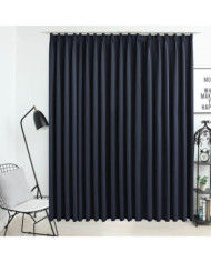Rideau occultant avec crochets Anthracite 290x245 cm | Mobilier & Déco