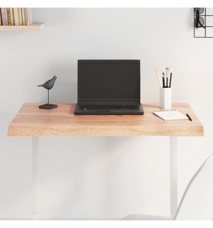 Dessus de table bois massif traité bordure assortie | Mobilier & Déco