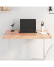 Dessus de table bois massif traité bordure assortie | Mobilier & Déco