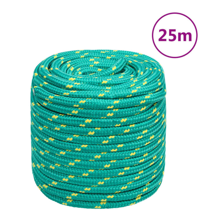 Corde de bateau Vert 18 mm 25 m Polypropylène | Mobilier & Déco