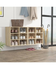 Armoires à chaussures 2 pcs Chêne Sonoma 52,5x30x50 cm | Mobilier & Déco