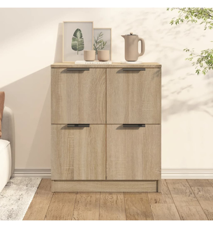 Buffet Chêne sonoma 60x30x70 cm Bois d'ingénierie | Mobilier & Déco