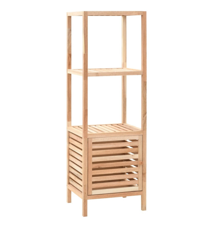 Armoire de salle de bain Bois de noyer 39,5x35,5x123 cm | Mobilier & Déco