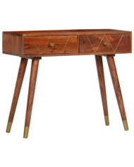 Table console 90x35x76 cm Bois d'acacia massif | Mobilier & Déco