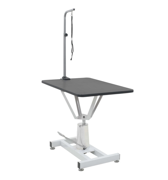 Table Toilettage Ajustable Hydraulique pour Chiens avec Pivot | Mobilier & Déco