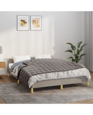 Couverture lestée Gris 150x200 cm 11 kg Tissu | Mobilier & Déco