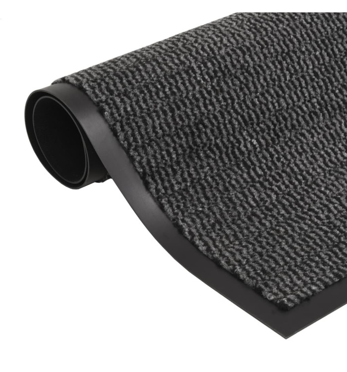 Paillasson rectangulaire 90 x 150 cm Anthracite | Mobilier & Déco