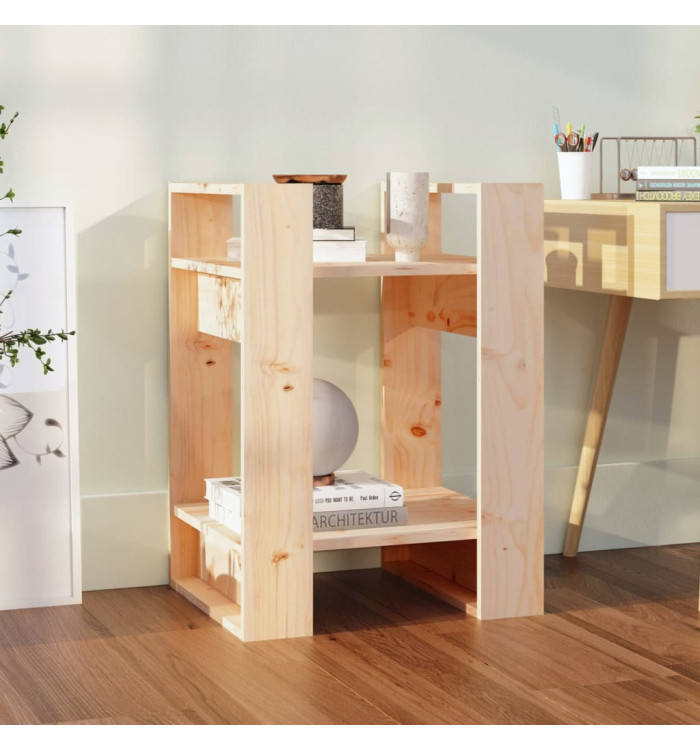 Bibliothèque/Séparateur de pièce 41x35x57 cm Pin massif | Mobilier & Déco