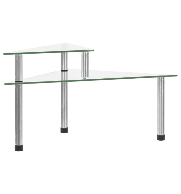 Étagère de cuisine Transparent 49,5x35x19 cm Verre trempé | Mobilier & Déco