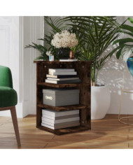 Armoire latérale Chêne fumé 35x35x55 cm Bois d'ingénierie | Mobilier & Déco