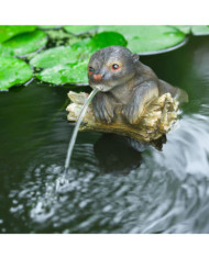 Ubbink Fontaine de jardin à cracheur flottante Loutre | Mobilier & Déco