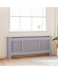 Cache-radiateur MDF Gris 205 cm | Mobilier & Déco