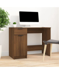 Bureau Chêne marron 100x50x75 cm Bois d'ingénierie | Mobilier & Déco