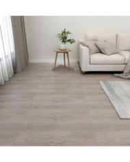 Dalles de plancher autoadhésives 20 pcs PVC 1,86 m² taupe | Mobilier & Déco
