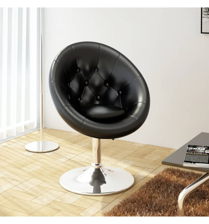Tabouret de bar Noir Similicuir | Mobilier & Déco