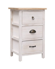 Armoire latérale 35x25x57 cm Bois de Paulownia | Mobilier & Déco