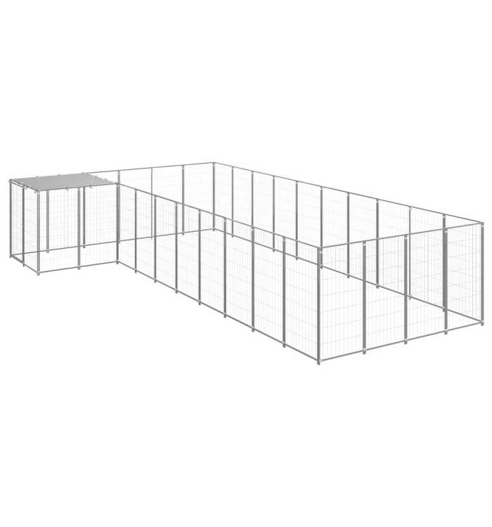 Chenil Argenté 13,31 m² Acier | Mobilier & Déco