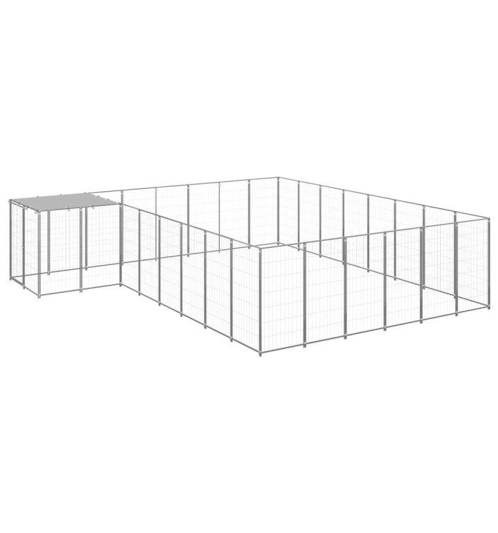 Chenil Argenté 15,73 m² Acier | Mobilier & Déco